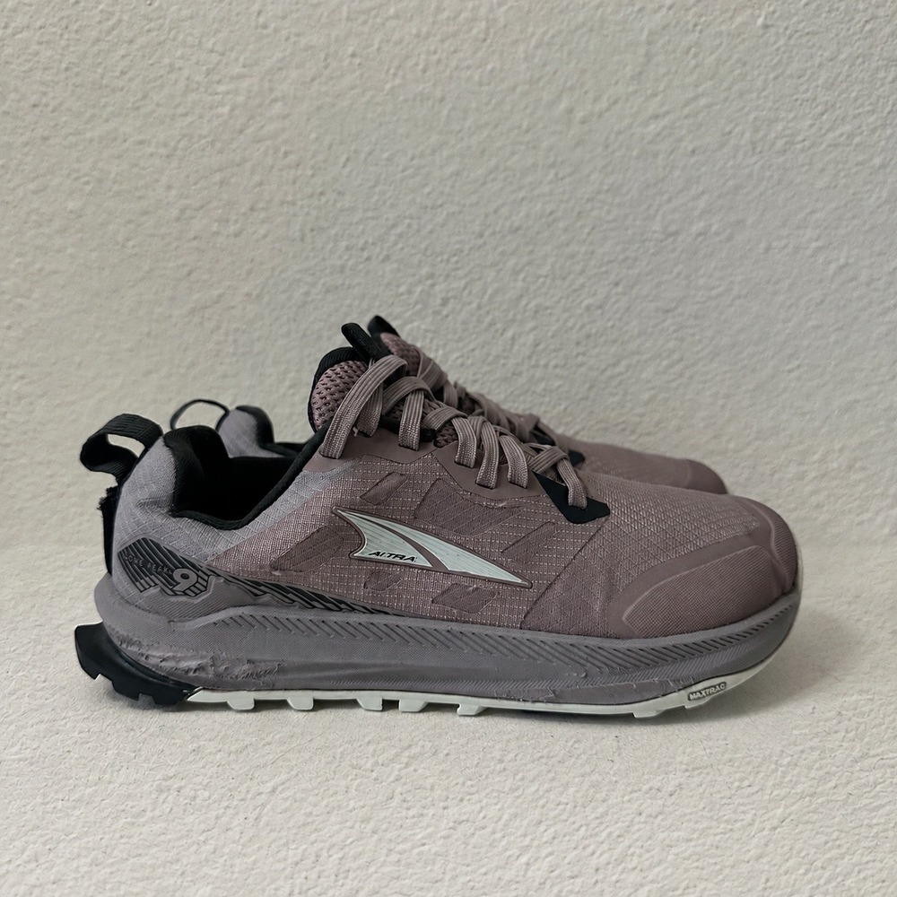 Altra Lone Peak 9 Womens Trail Running Shoes Dusty Rose Grey AL0A85PR550 Size 7